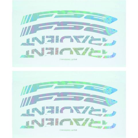 Fsa FSA Decals für Gradient Wider LRS 27,5" Oilslick - stylisches Upgrade für deinen Laufradsatz