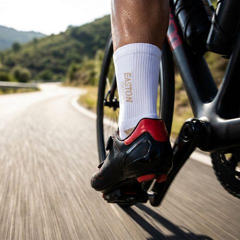 Easton Easton Coolmax Socken weiß L/XL - Atmungsaktive Radsocken für maximale Performance