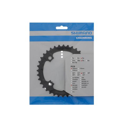 Shimano Shimano Aynakol Dişlisi Deore FC-M590 36T 3x9S