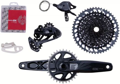 Sram SRAM GX Eagle Schaltgruppen-Set 1x12 lunar 170 mm - präzise Performance für Trail und Enduro