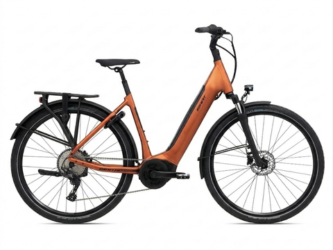 Giant Giant DailyTour E+ 2 D Tiefeinsteiger - Amber Glow S