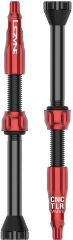Lezyne Lezyne Tubeless Ventil CNC Aluminium SV - 60 mm - rot - Größe 60 mm