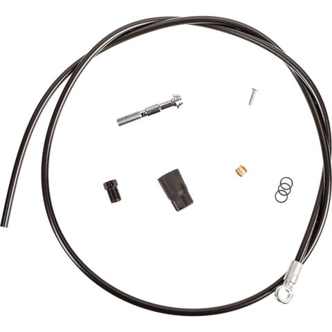 Shimano Shimano Bremsleitung SM-BH90-SBM kürzbar mit Banjo für XTR, XT, SLX schwarz 1700 mm