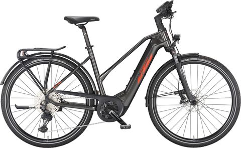 Ktm KTM Macina Sport 720 - 750 Wh - 28 Zoll - Trapez - machine grey (orange+black) - Größe 51 CM