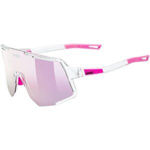 Uvex UVEX Sequenze Sport Zonnebril Clear met Miror Pink Lens
