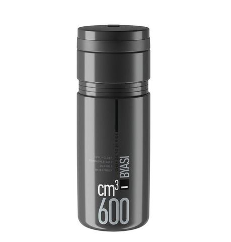 Elite Elite Byasi Tool Bottle 600cm³ donkergrijs