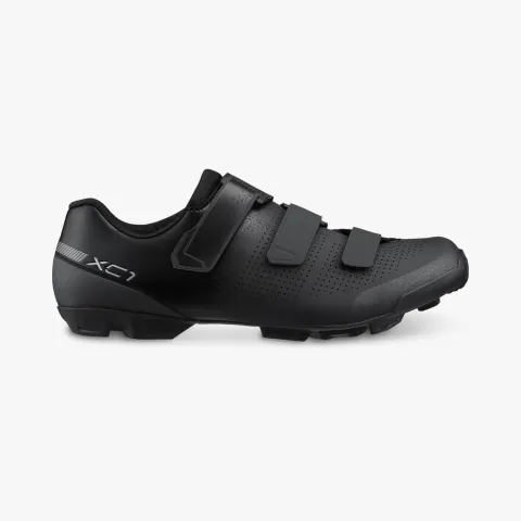 Shimano Shimano SH-XC102 Mtb Kilitli Bisiklet Ayakkabısı Siyah