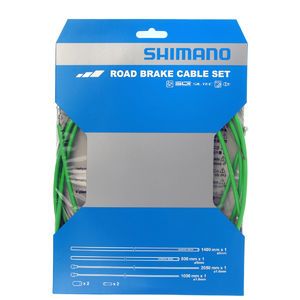 Shimano SHIMANO Race PTFE Remkabelset Groen