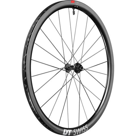 DT Swiss DT Swiss Laufrad ERC 1100 DICUT Disc 584 x 35 mm Schwarz - aerodynamisches Carbon-Endurance-Laufrad