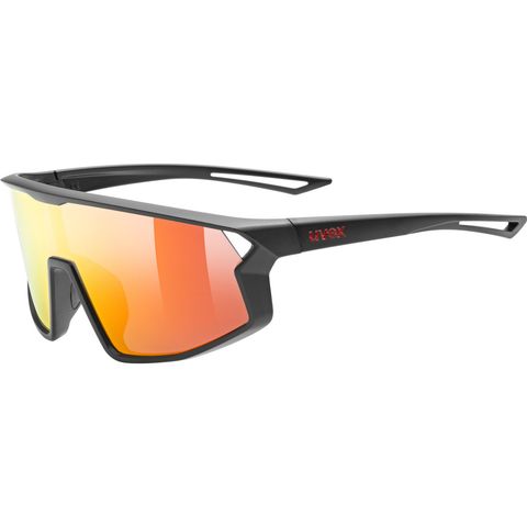 Uvex uvex Skyryse Jr. Kinderbrille black matt mirror red