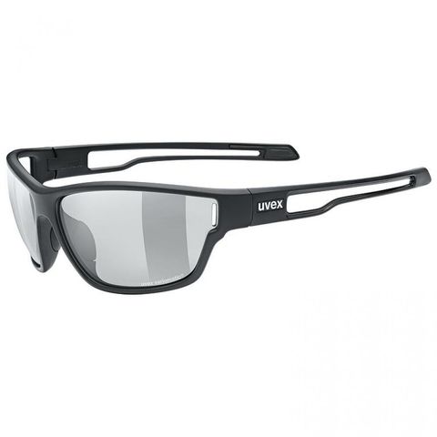 Uvex Uvex Sportstyle 806 V Sportbrille black matt/smoke - selbsttönend, beschlagfrei, UV400, variomatic, supravision