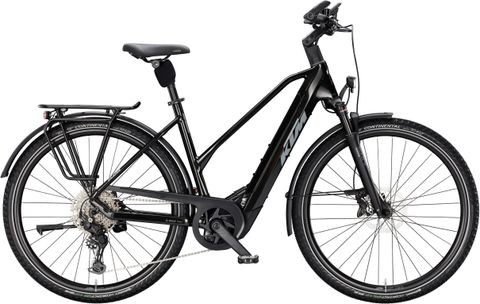 Ktm KTM Macina Style 830 - 800 Wh - 29 Zoll - Trapez - Diamond Black (Grey+Orange) - Größe 56 CM