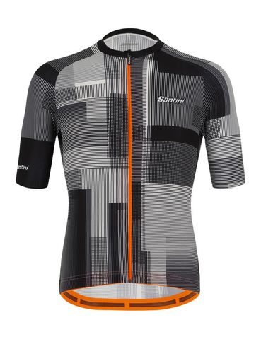 Santini Santini Karma Kinetic Erkek Bisiklet Forması 2S94075KARMAKINE - Beyaz / M