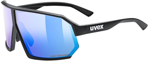 Uvex Uvex Sportstyle 237 Cv Black M./Mir.Blue - black matt