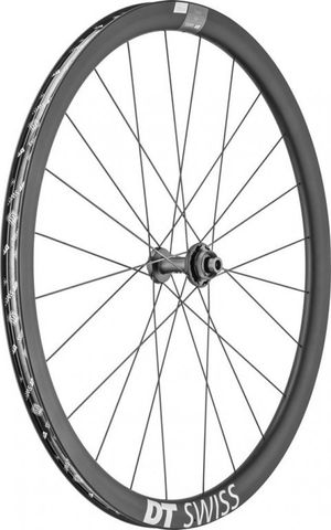 DT Swiss DTSwiss DT Swiss Laufrad ERC 1400 DICUT Disc 622 x 35 mm Schwarz - leichtes Aero-Endurance-Vorderrad