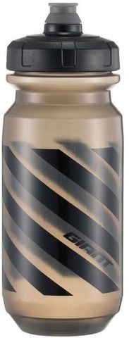 Giant Giant Doublespring Trinkflasche - 600 ml - transparent schwarz/schwarz - Größe 600 ML