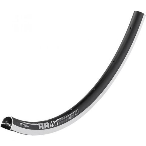 DT Swiss DTSwiss DT Swiss Felge RR 411 28"/700C 24 Loch Schwarz - leichte, steife Rennrad-Felge