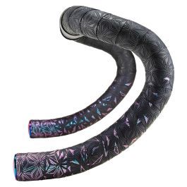 Supacaz Supacaz Gidon Bantı BT-132 Super Sticky Kush (StarFade-Oil Slick+Oil Slick Gidon Tıpası)