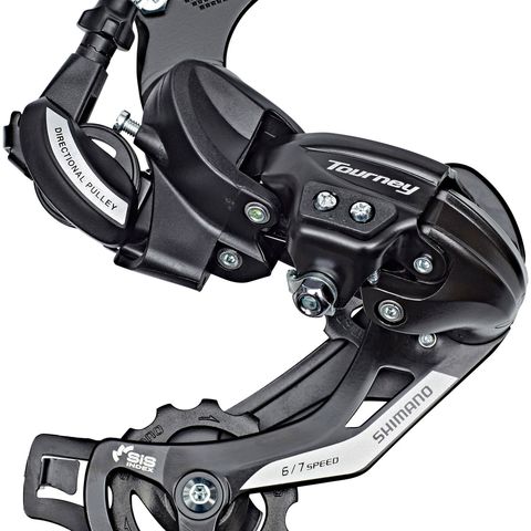 Shimano Shimano Tourney RD-TY500 derailleur met adapter 6/7 speed