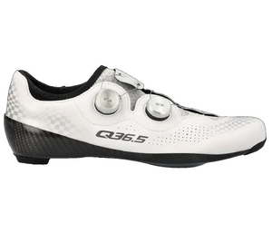 Q36.5 Q36.5 Unique Pro Wielrenschoenen Wit/Zwart 42