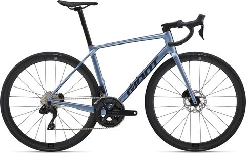 Giant Giant TCR Advanced 0 v10.1 - 28 Zoll - Diamant - Frost Silver - Größe XL