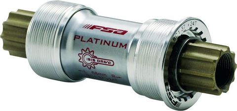 Fsa FSA Innenlager Platinum BSA68 auf ISIS 113 mm Silber - steif & langlebig