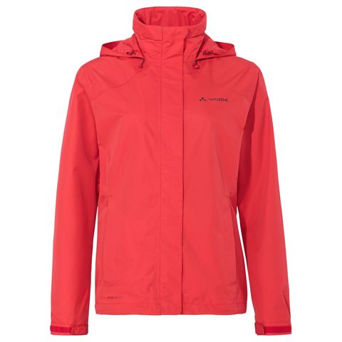 VAUDE VAUDE WOMEN'S ESCAPE BIKE LIGHT JACKET allweather jack dames glowing red