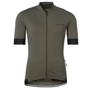 VAUDE VAUDE Kuro II FZ Fietsshirt Korte Mouwen Bruin Dames