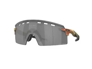 Oakley OAKLEY Encoder Strike Vented Sport Zonnebril Prizm Black Lens Mat Rood/Goud
