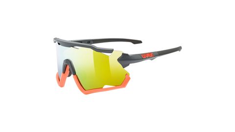Uvex Uvex Sportstyle 228 Fahrradbrille GREY-ORANGE MAT / UNISIZE