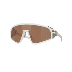 Oakley OAKLEY Latch Panel Sport Zonnebril Beige met Prizm Tungsten Lens
