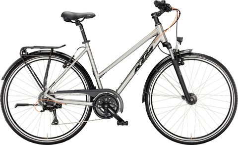 Ktm KTM Life Joy - 28 Zoll - Trapez - Core Grey (Black+Orange) - Größe 46 CM