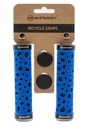 Briviga Briviga Bisiklet Elcik Uzun 130mm Vidalı Mavi-Siyah