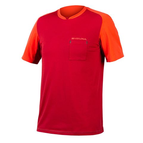 Endura Endura GV500 Foyle T-Shirt - Rot S