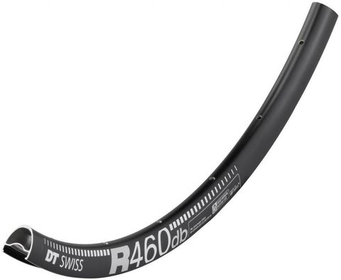 DT Swiss DTSwiss DT Swiss Felge R 460 Disc 28"/700C 24 Loch Schwarz - vielseitige Rennrad-Disc-Felge