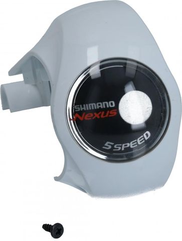 Shimano SHIMANO Abdeckung SL-5S30 HR ? Ersatz-Abdeckung für Schalthebel, Weiß