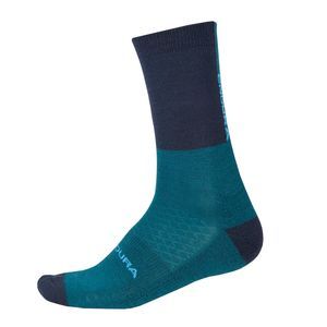 Endura ENDURA BaaBaa Merino Winter Fietssokken Lichtblauw/Blauw