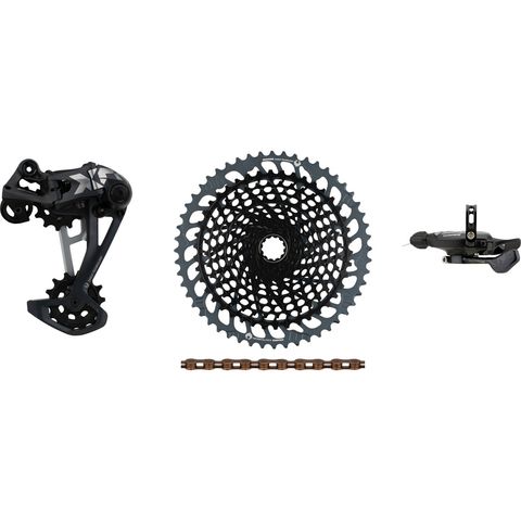 Sram SRAM X01 Eagle 1x12-fach E-Bike Upgrade-Kit mit Kassette black - XX1 copper SRAM XD 14 Zähne SRAM XD ohne 10-52 ohne ohne