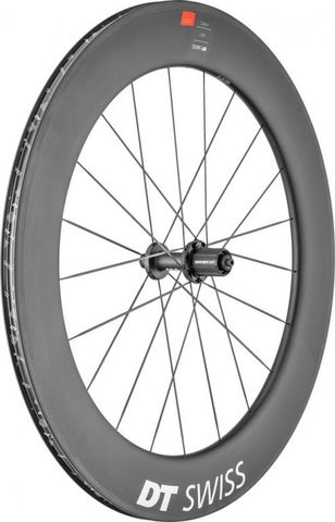 DT Swiss DTSwiss DT Swiss Laufrad ARC 1100 Dicut 80 622 x 17 mm schwarz - aerodynamisches Carbon-Zeitfahrrad-Hinterrad