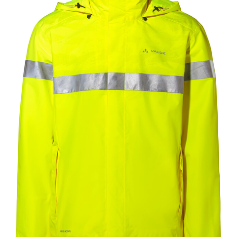 VAUDE VAUDE Heren Luminum Regenjas geel M