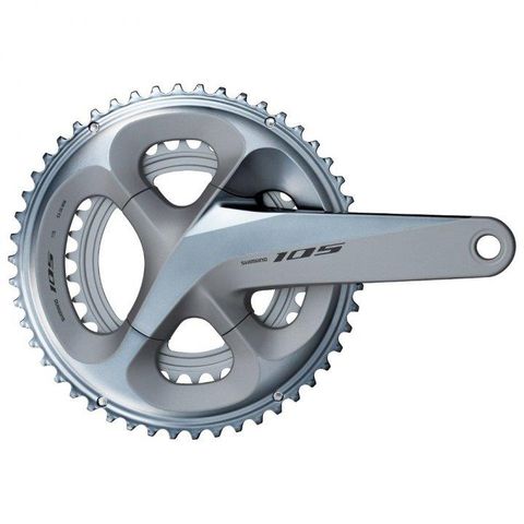 Shimano Shimano 105 FC-R7000 172.5mm 50-34T Aynakol Gümüş