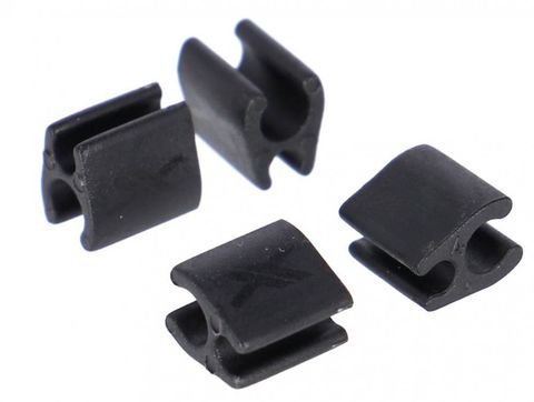 XLC XLC Kabelclip f. Fazua BR-X137 Ø2mm Kabel, Ø4mm Aussenhülle 4er Set