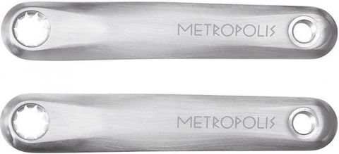 Fsa FSA Kurbelarme E-Bike Metropolis CK-602 175 mm Silber - Mini-ISIS für Bosch Active Gen3
