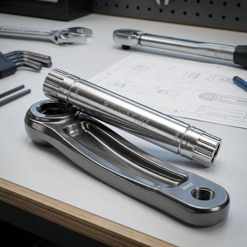 Race Face Race Face Cinch Kurbelachse, 83mm, 30mm, silver - präzise Antriebsperformance