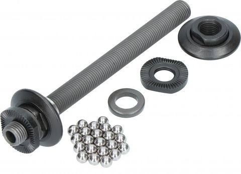 Shimano SHIMANO Hohlachse kpl. mit Zubehör WH- - Ersatzachse für Shimano-Laufräder