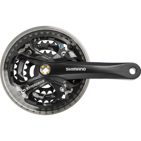 Shimano Shimano Acera Kurbelgarnitur FC-M361 Vierkant mit Kettenschutzring schwarz 170,0 mm 22-32-42