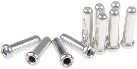 Shimano Shimano schakelkabeluiteinden 10 stuks zilver