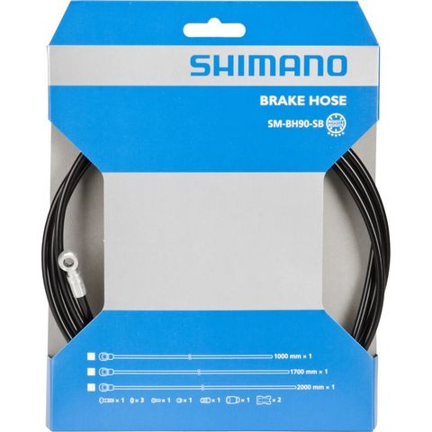 Shimano Shimano Bremsleitung SM-BH90-SB, MTB - 1000mm - schwarz - Größe 1000 mm