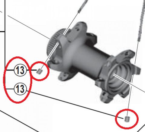 Shimano SHIMANO SPEICHENHÜLSE WHM985/988 - Speichenmutter 988, ca. 6 g