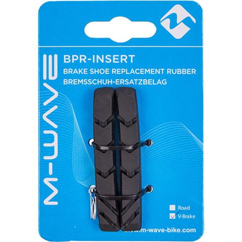 M-wave MWave M-Wave Bremsgummi BPR-Insert-VC, schwarz, für BPR-VC-Base